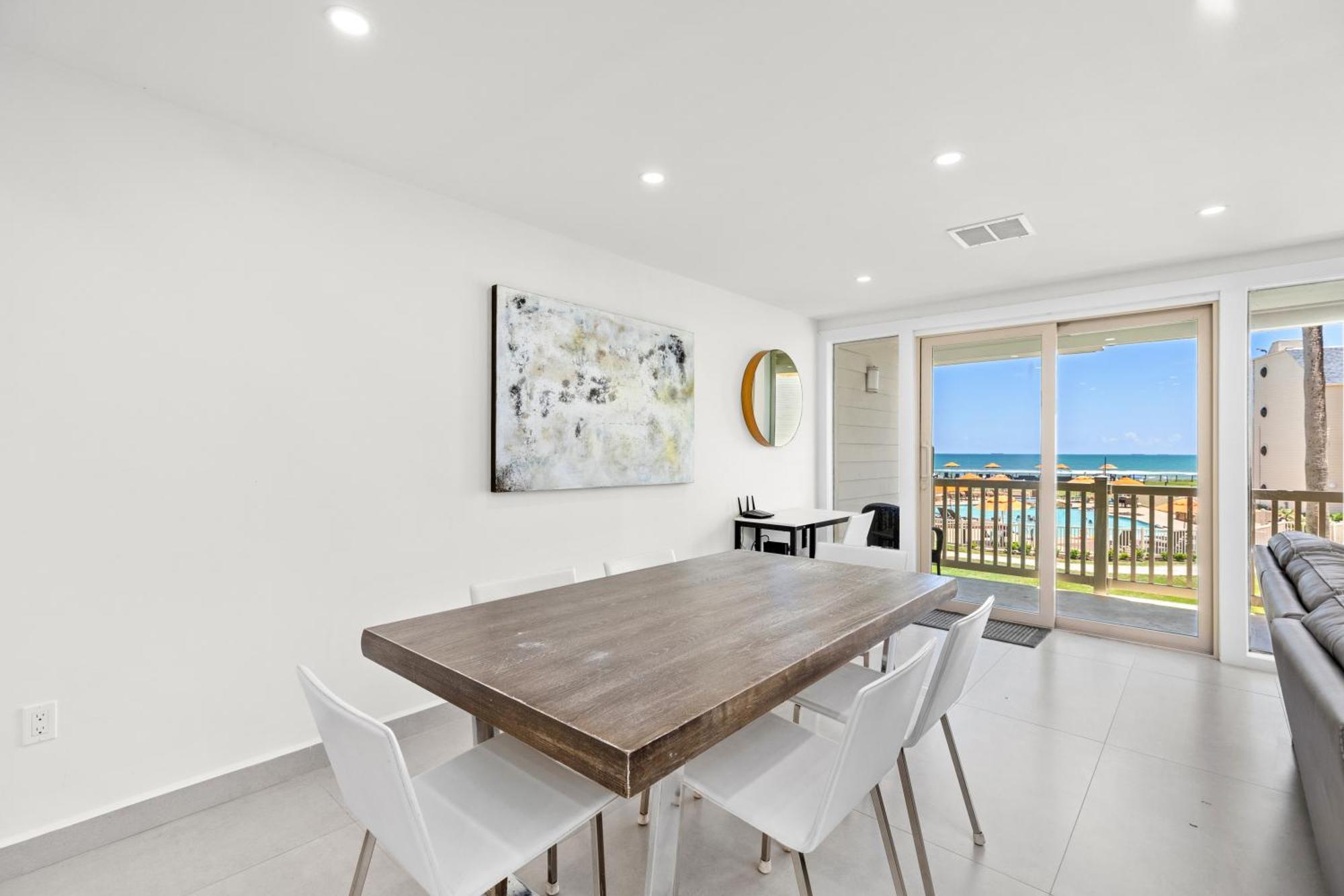 New Stunning Ocean-View Beachfront Resort, Heated Pool! South Padre Island Kültér fotó