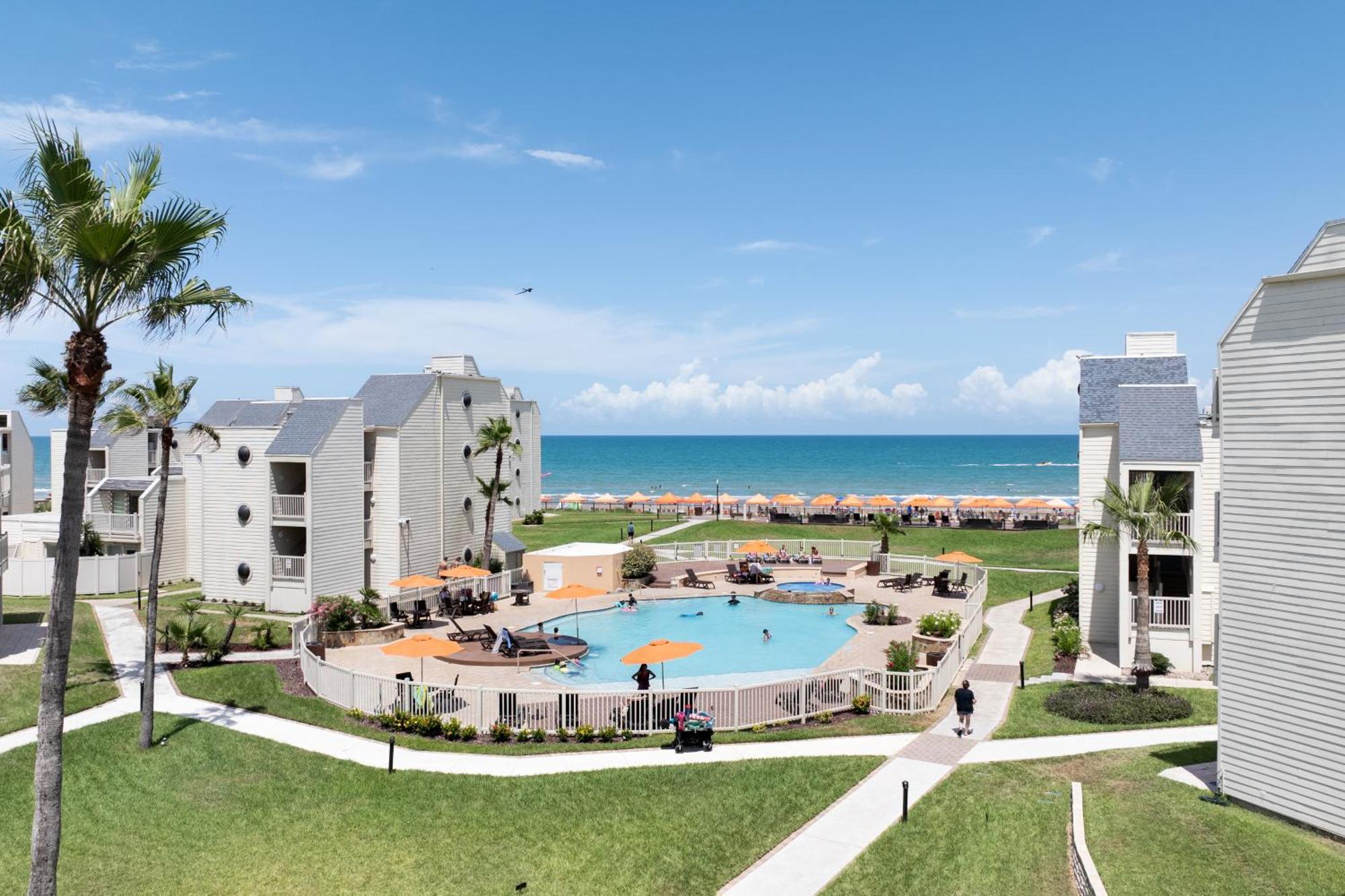 New Stunning Ocean-View Beachfront Resort, Heated Pool! South Padre Island Kültér fotó